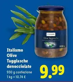 Lidl Italiamo Olive Taggiasche denocciolate offerta