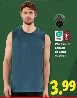 Lidl PARKSIDE Canotta da uomo offerta