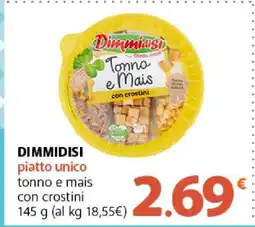 Famila DIMMIDISI piatto unico offerta