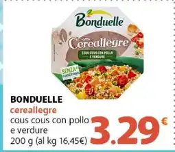 Famila BONDUELLE Cereallegre offerta