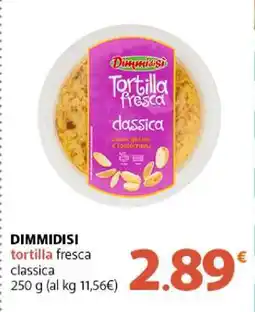 Famila DIMMIDISI tortilla fresca classica offerta