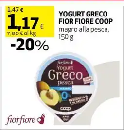 Coop YOGURT GRECO FIOR FIORE COOP offerta