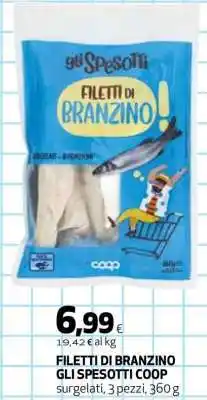 Coop FILETTI DI BRANZINO GLI SPESOTTI COOP offerta
