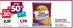 Coop PATATINE FORNO EXPRESS McCAIN offerta