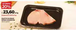 Coop FILETTO DI PESCE SPADA MARINATO offerta