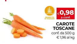 Coop CAROTE TOSCANE offerta
