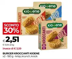 Coop BURGER KROCCANTI KIOENE offerta