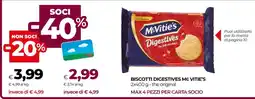 Coop BISCOTTI DIGESTIVES MC VITIE’S offerta