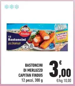 Conad Bastoncini di Merluzzo Capitan Findus offerta