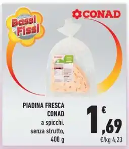 Conad Piadina Fresca CONAD offerta