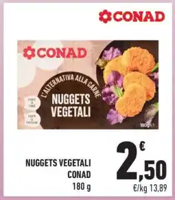 Conad Nuggets Vegetali offerta