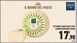 Conad Pecorino Sardo Dolce DOP Sapori & Dintorni Conad offerta
