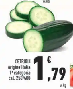 Conad Cetrioli offerta