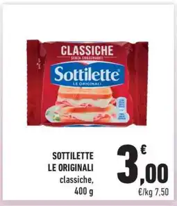 Conad Sottilette Le Originali offerta