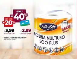 Coop BOBINA MULTIUSO BULKYSOFT offerta