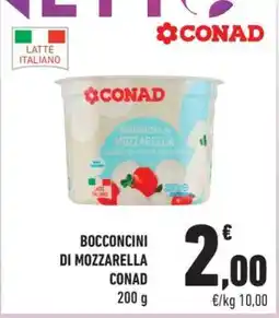 Conad BOCCONCINI DI MOZZARELLA CONAD offerta