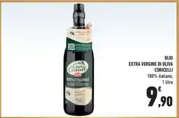 Conad Olio Extra Vergine di Oliva Coricelli offerta