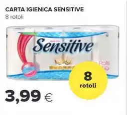 Oasi Carta igienica sensitive 8 rotoli offerta