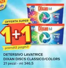 Oasi Detersivo lavatrice dixan discs classico/colors offerta