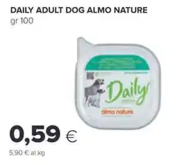 Oasi Daily adult dog ALMO NATURE offerta