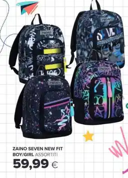Oasi Zaino seven new fit boy/girl offerta