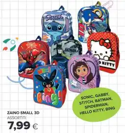 Oasi Zaino small 3d offerta