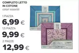 Oasi Completo letto in cotone offerta