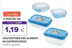 Oasi Consilia contenitore per alimenti salvafreschezza offerta