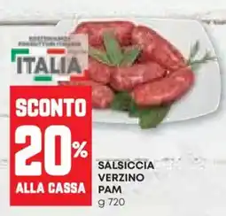 Pam Salsiccia verzino PAM offerta