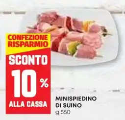 Pam Minispiedino di suino offerta