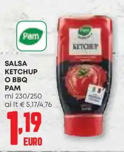 Pam Salsa ketchup o bbq PAM offerta