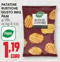 Pam Patatine rustiche gusto bbq PAM offerta