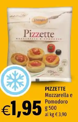 Hurrà PIZZETTE Mozzarella e Pomodoro offerta