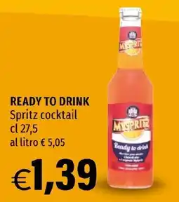Hurrà READY TO DRINK Spritz cocktail offerta