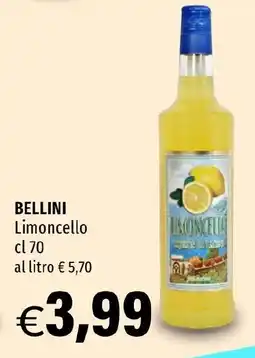 Hurrà BELLINI Limoncello offerta