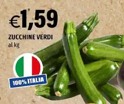 Hurrà Zucchine verdi offerta