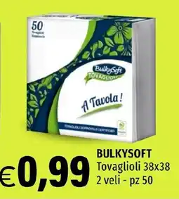 Hurrà BULKYSOFT Tovaglioli 38x38 offerta