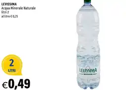 Hurrà LEVISSIMA Acqua Minerale Naturale offerta