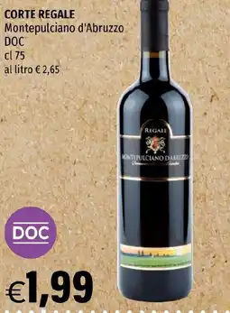 CORTE REGALE Montepulciano d'Abruzzo DOC