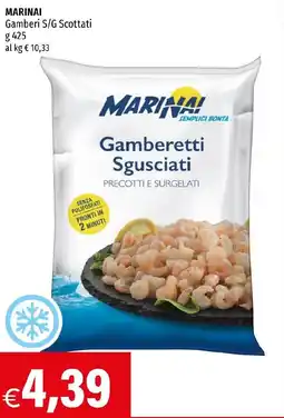 Hurrà MARINAI Gamberi S/G Scottati offerta