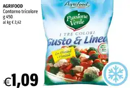 Hurrà AGRIFOOD Contorno tricolore offerta