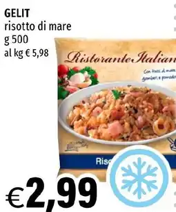 Hurrà GELIT risotto di mare offerta