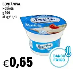 Hurrà BONTÀ VIVA Robiola offerta