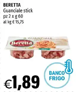 Hurrà BERETTA Guanciale stick offerta