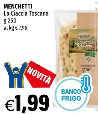 Hurrà MENCHETTI La Ciaccia Toscana offerta