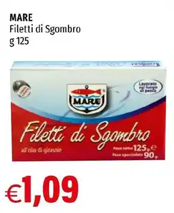 Hurrà MARE Filetti di Sgombro offerta