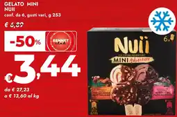 Bennet Gelato mini NUII conf. da 6, gusti vari offerta