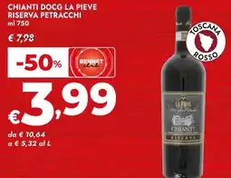 Bennet Chianti docg la pieve riserva petracchi offerta