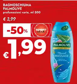 Bennet Bagnoschiuma PALMOLIVE profumazioni varie offerta