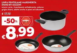 Bennet Linea pentolame margherita DOMO BY GUZZINI offerta